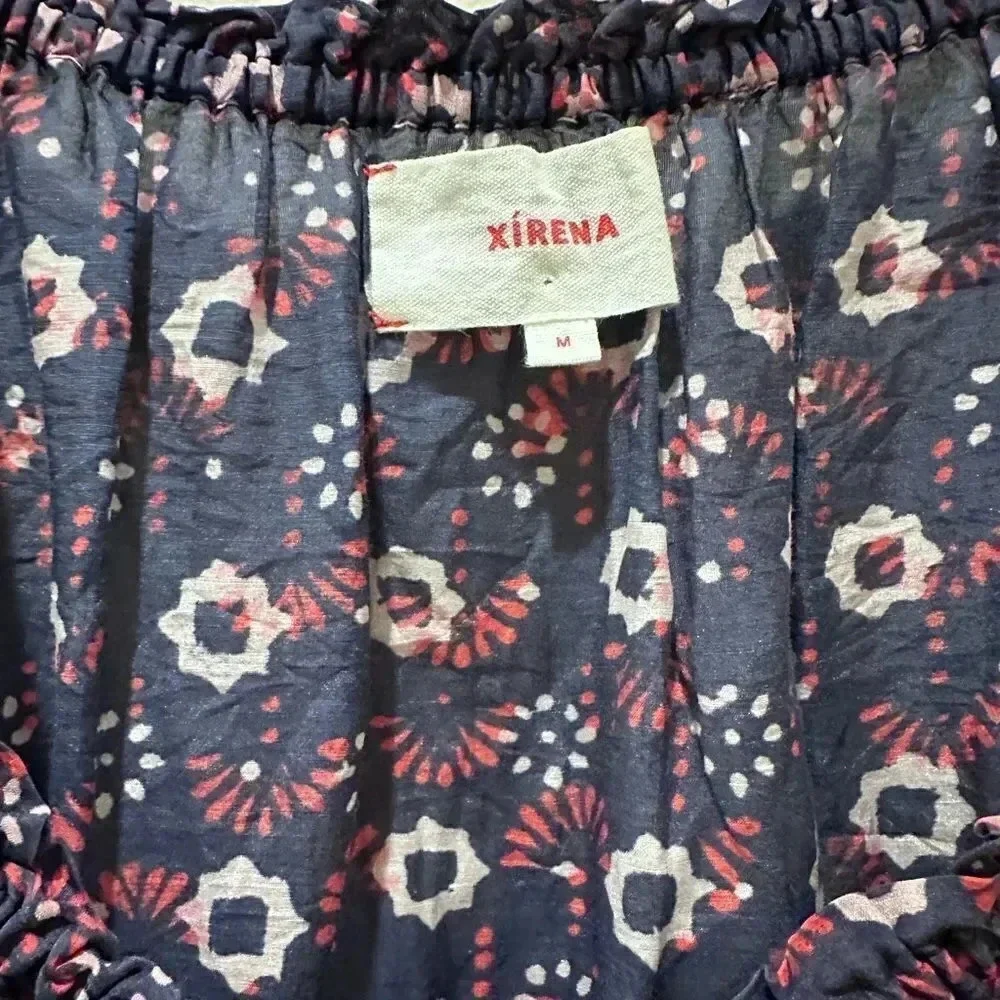 Xirena Jia Dress Navy Rouge -sz M - Picture 14 of 14